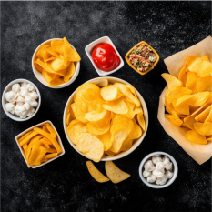 Снеки и чипсы