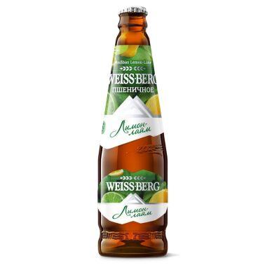 Пиво "Weiss Berg" Лайм 0,44 л.